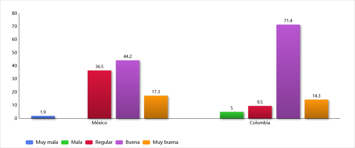 Percepción de la calidad de la enseñanza recibida enfocada a la creación de imágenes gráficas (perspectiva alumnos mexicanos y colombianos)