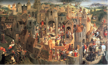 Pasión de Cristo de Hans Memling (1470-1471).