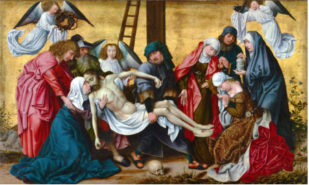 Descendimiento de la Cruz de Roger van der Weyden,
(1490 aprox.).