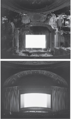 Im&aacute;genes de la serie y fotolibro Theaters (2000).