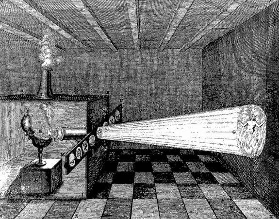 La &ldquo;lucerna m&aacute;gica&rdquo; de Kircher